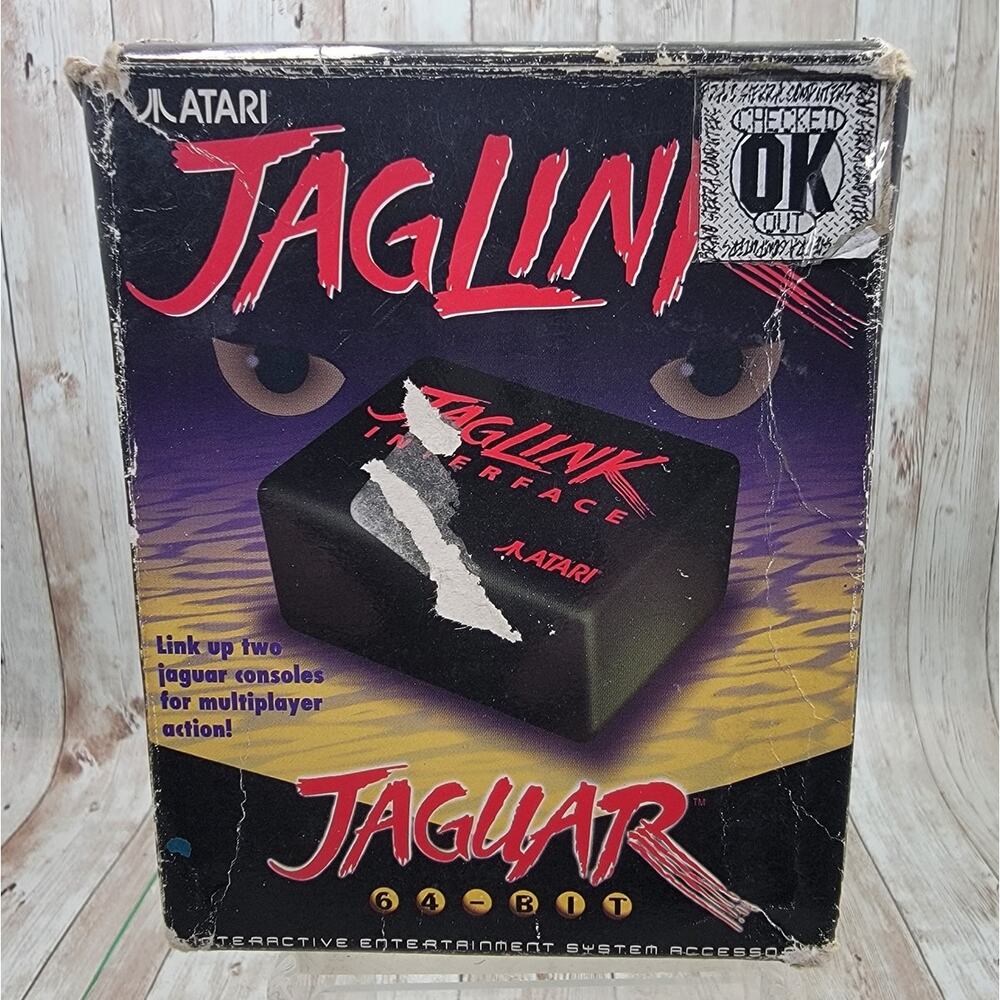 HTF JagLink Atari Jaguar Network Interface Multiplayer Action